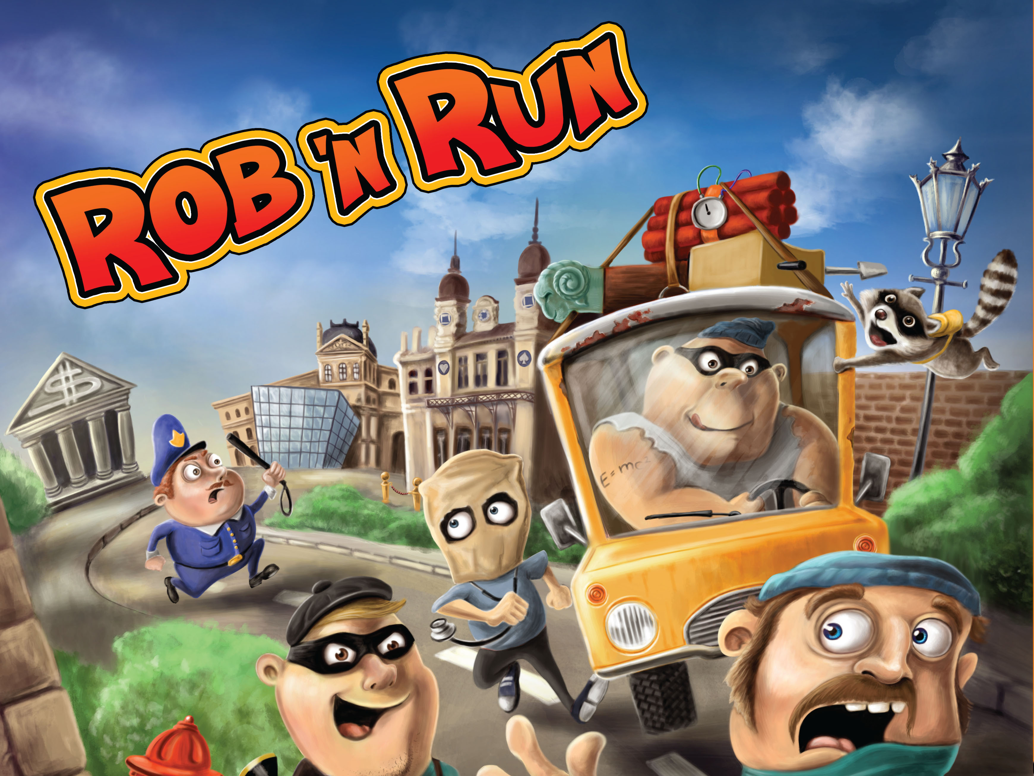 Rob 'N Run - настільна гра - Zatu Games